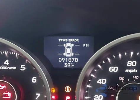 2009 Acura Tl 3.5 из США, поврежденный, VIN 19UUA86239A002985